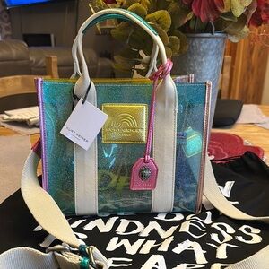 Kurt Geiger SMALL VINYL SOUTHBANK TOTE BAG